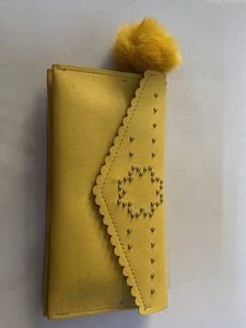 Yellow Hand Held Bag