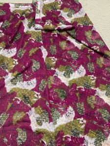 Pink Printed Saree