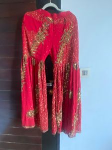 Beautiful handwork one shoulder set