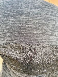 Black Sequin Work Top