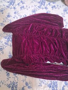 Velvet Purple Dress