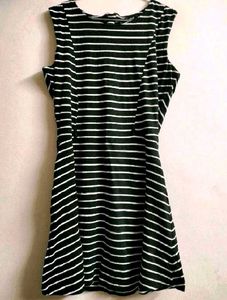 Striped Sleeveless Dress