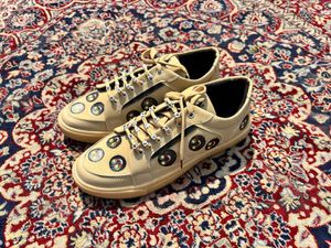 Trendy Beige Casual Sneakers