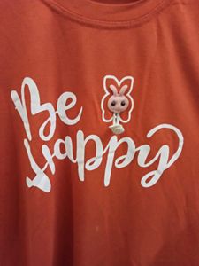 🧡✨ “Be Happy” Graphic Tee | Cute &amp; Comfy Casual T