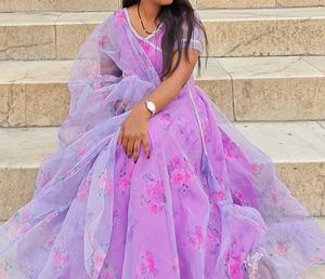 Anarkali Kurti Set With Duppta