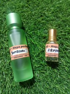Premium Luxury Fragrance Bamshell With Attar