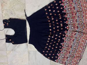 Heavy Mirror Work Lehenga Set