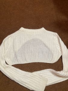 Cropped Knit Shrug