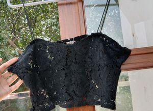 Lacey Crop Top