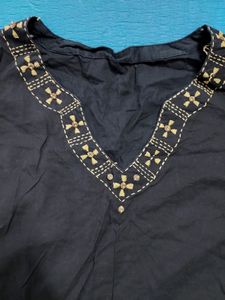 Hand Embroiderd Short Top