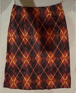 Argyle Plaid Skirt