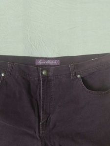 Vintage Dark Wash Corduroy Wide Leg Pants