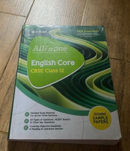 All In One English Core CBSE Class 12 Book
