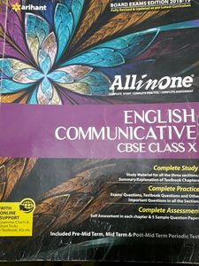 All In One Class 10th English Cbse Bokk