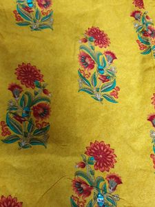 Beautiful Flower Print Kurta