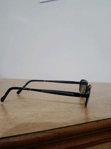 Vintage Black Rectangular Sunglasses