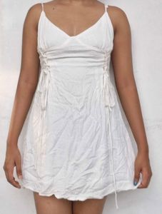 White Mini Dress - Casual &amp; Chic