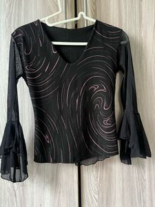 Black Vintage Top
