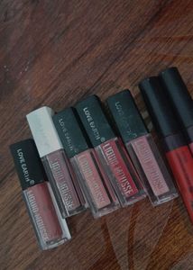 Love Earth Liquid Mousse Lipsticks - Nude & Red Sh