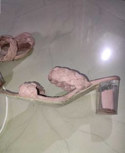 Braided Strap Heel Sandals