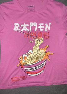 Pink Ramen Graphic Tee
