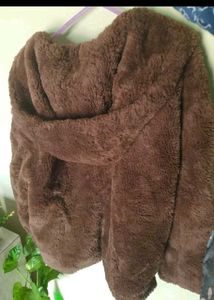 Viral Zara Fur Brown Jacket