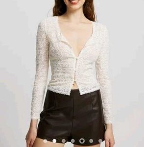 White Cardigan