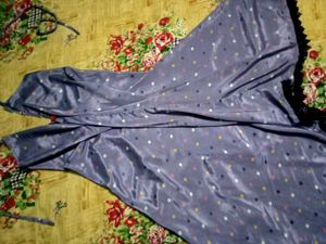 Polka Dot Slip Dress 💕saree Say Bane Hue Night Dr