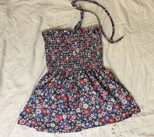 Beautiful Halter Smocking Top
