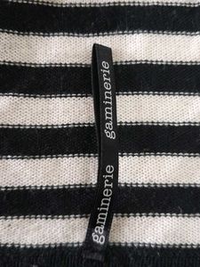 Striped Button-Down Cardigan