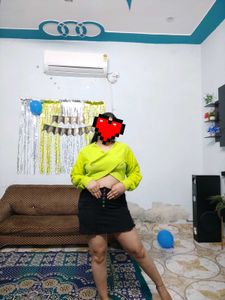 Crop Top - Neon Green