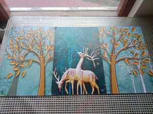 Rangoli Three Peace Digital Re Print Painting Si
