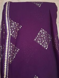 Pretty Purple Saree