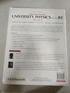 Selling University Physics Book IIT JEE Exam