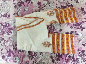 Bunaai Cotton Sharara Set