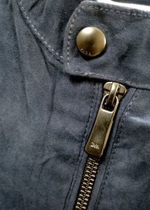 Zara Suede Leather Jacket