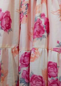Pink Floral Dress