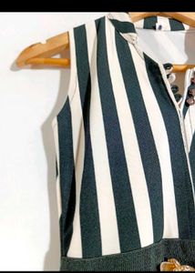 Black And White Gown
