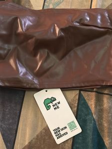 New Me leather top