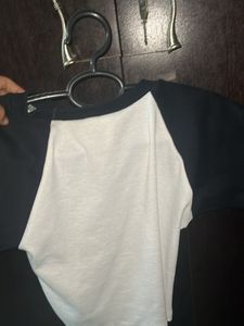 Black And White Aesthetic Crop Top