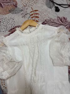 Cotton Dobby Dress