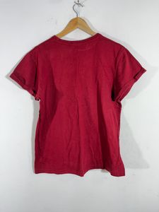 Cotton Red T-Shirt(women)