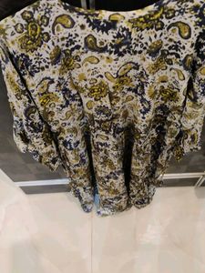 Vintage Floral Print Dress