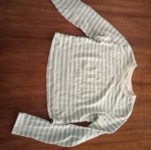H&amp;M Ribbed Fitted Top