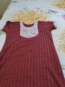 Rust Colour Kurta