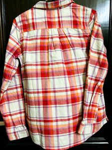 Lands&#39; End Plaid Flannel Shirt