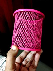 Pink Pen/ Pencil/ Make Up Holder