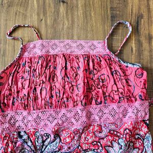 Boho Paisley Print dress