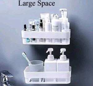 Multipurpose Self Adhesive Shelf - Pack Of 2