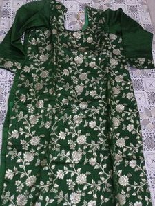 Dark Green Colour Ka Patiyala Suit Salwar K